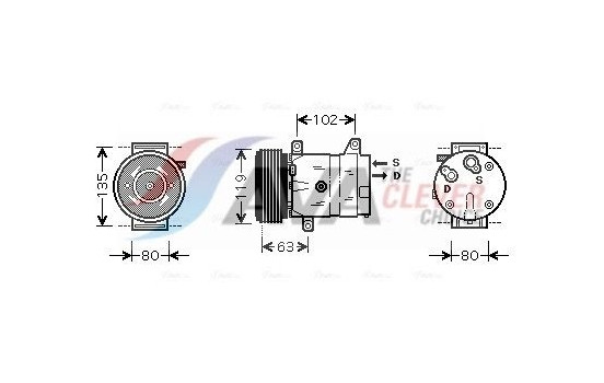 Compressor, air conditioning