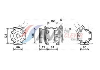 Compressor, air conditioning