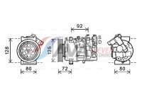 Compressor, air conditioning