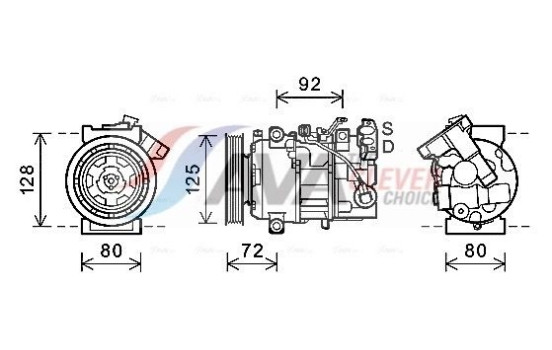 Compressor, air conditioning