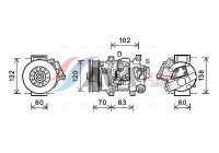Compressor, air conditioning