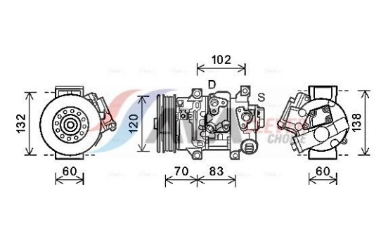Compressor, air conditioning
