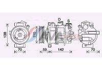 Compressor, air conditioning