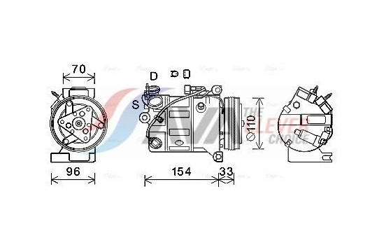 Compressor, air conditioning