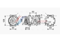 Compressor, air conditioning