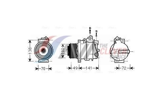 Compressor, air conditioning
