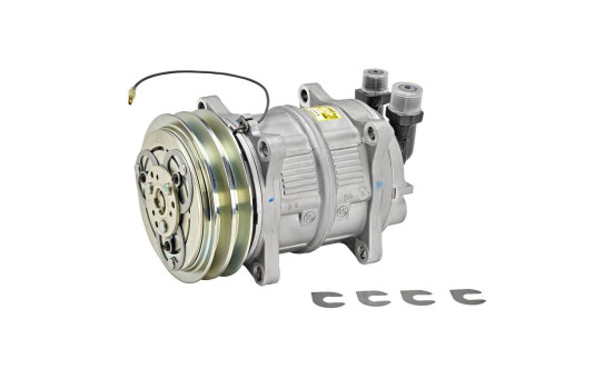 Compressor, air conditioning