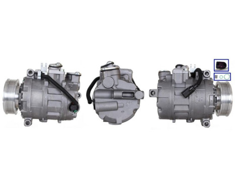Compressor, air conditioning
