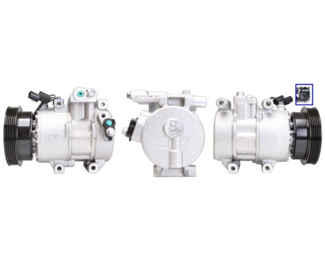Compressor, air conditioning