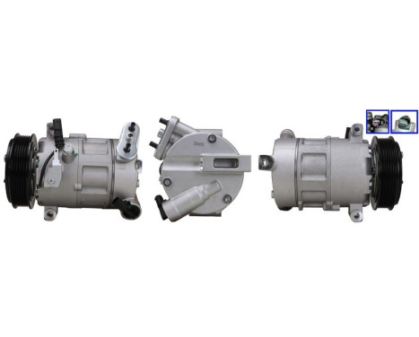 Compressor, air conditioning