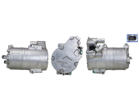 Compressor, air conditioning