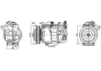 Compressor, air conditioning