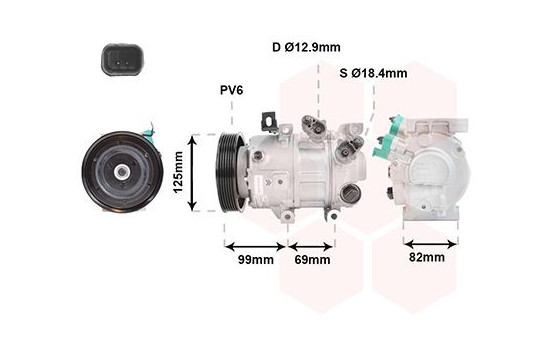 Compressor, air conditioning, Image 2