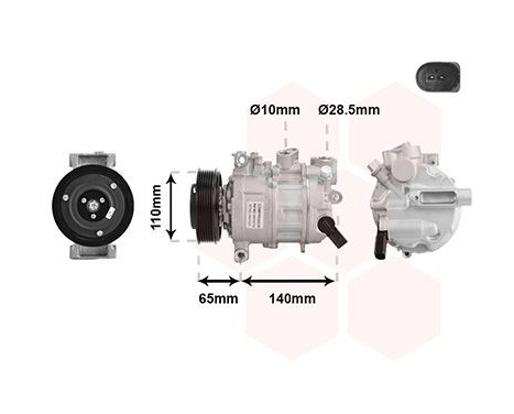 Compressor, air conditioning