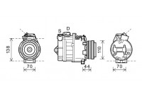 COMPRESSOR X5 4.4 / 4.8 AT 03-06