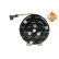 Magnetic clutch, air conditioning compressor
