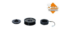 Magnetic clutch, air conditioning compressor