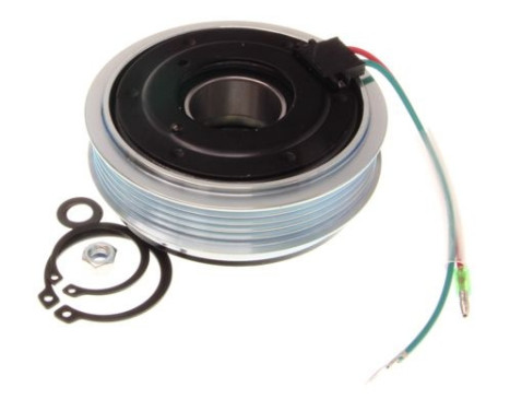 Magnetic clutch, air conditioning compressor