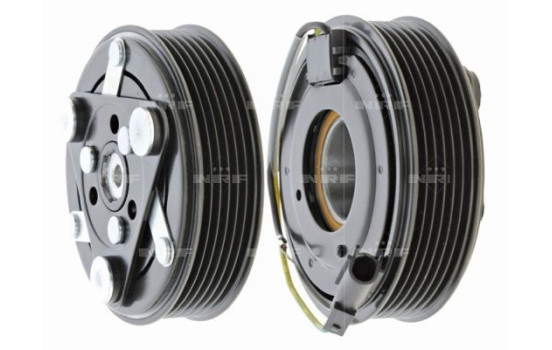Magnetic clutch, air conditioning compressor