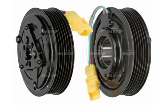 Magnetic clutch, air conditioning compressor