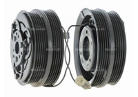 Magnetic clutch, air conditioning compressor