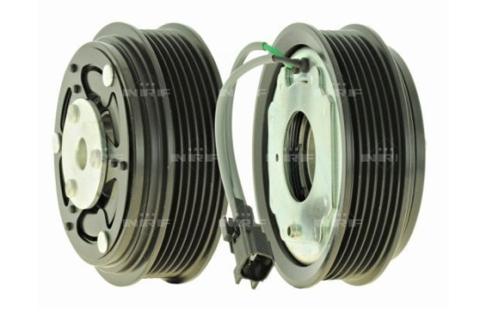 Magnetic clutch, air conditioning compressor