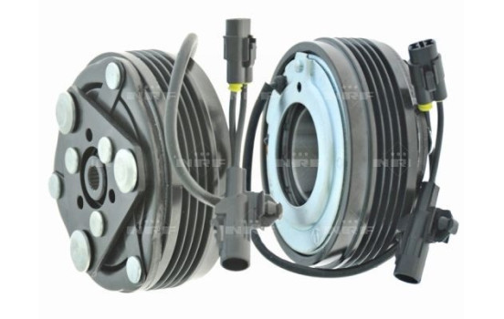 Magnetic clutch, air conditioning compressor