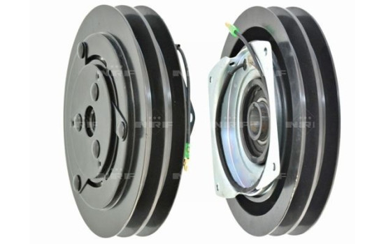 Magnetic clutch, air conditioning compressor