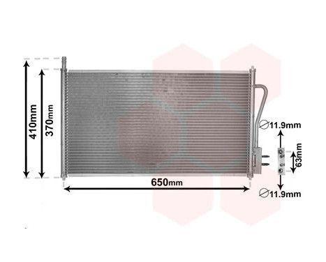 Air conditioning condenser 18005268 International Radiators Plus, Image 2