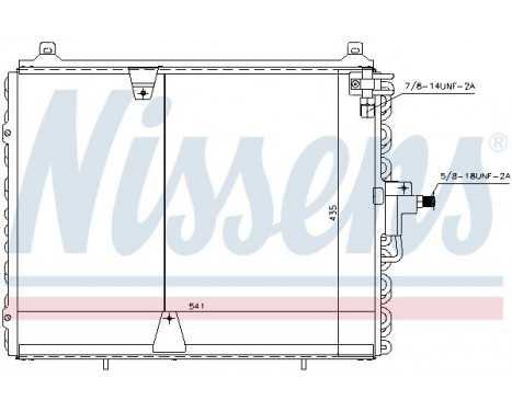 Capacitor, air conditioning 94162 Nissens