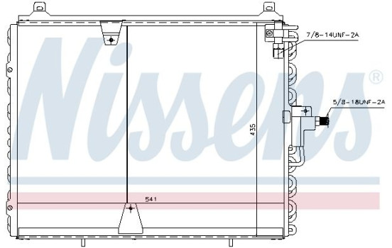 Capacitor, air conditioning 94162 Nissens