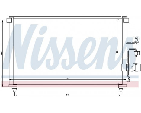 Capacitor, air conditioning 94639 Nissens, Image 6