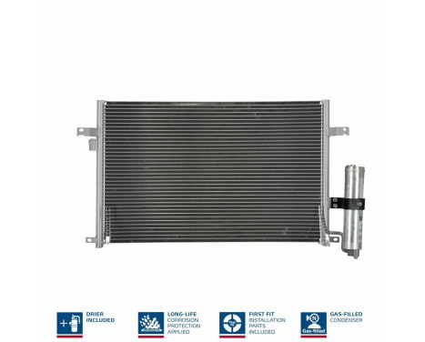 Capacitor, air conditioning 94725 Nissens, Image 3