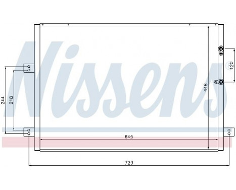 Capacitor, air conditioning 94787 Nissens, Image 6