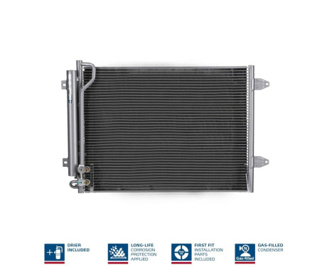 Capacitor, air conditioning 94831 Nissens, Image 3