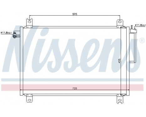 Capacitor, air conditioning 94913 Nissens, Image 6