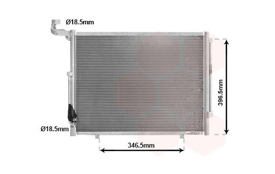 Condenser, air conditioner 18015722 International Radiators