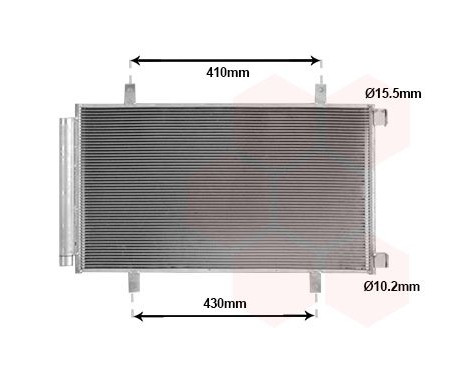 Condenser, air conditioner 52015709 International Radiators