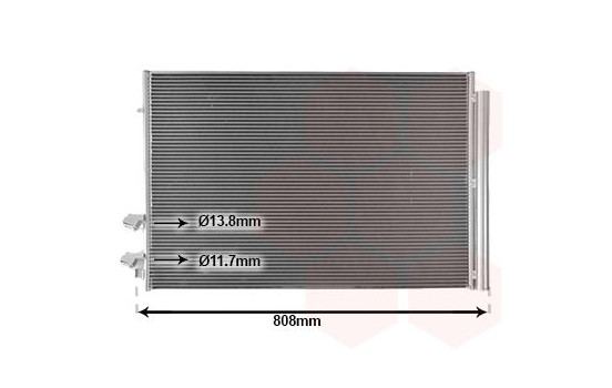 Condenser, air conditioner 58015710 International Radiators