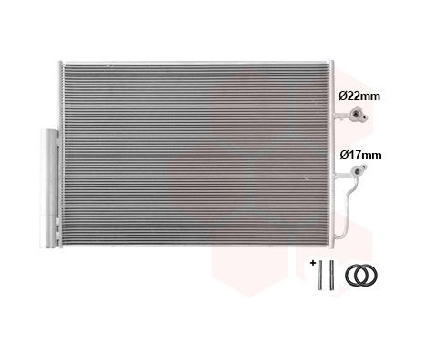 Condenser, air conditioner 59015703 International Radiators