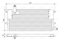 Condenser, air conditioner 822586 Valeo