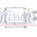 Condenser, air conditioner 940853 Nissens