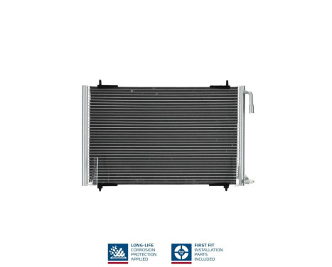Condenser, air conditioner 94392 Nissens, Image 2
