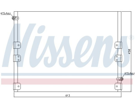 Condenser, air conditioner 94512 Nissens, Image 6