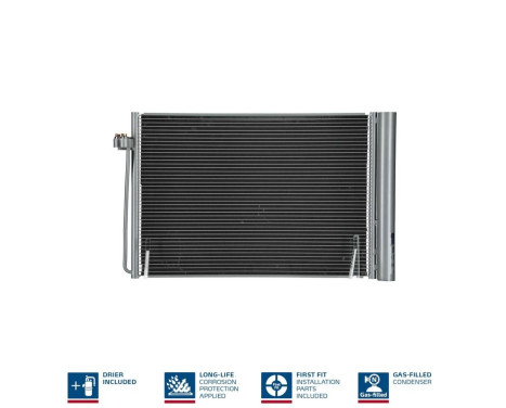 Condenser, air conditioner 94679 Nissens, Image 2