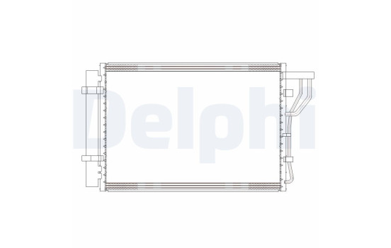 Condenser, air conditioner CF20302 Delphi