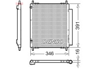 Condenser, air conditioner DCN07003 Denso