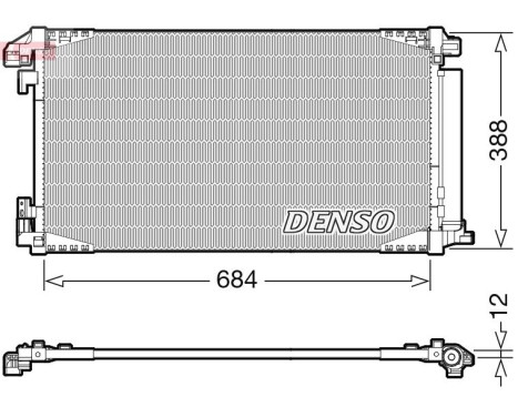 Condenser, air conditioner DCN50119 Denso