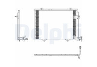 Condenser, air conditioner TSP0225432 Delphi