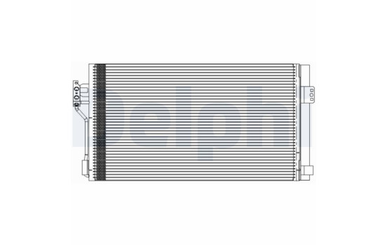 Condenser, air conditioner TSP0225611 Delphi